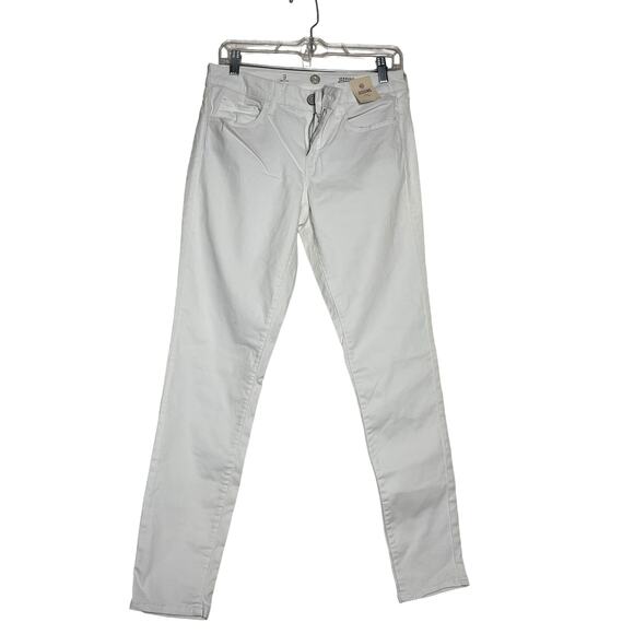New So White Low Rise Stretch Jeggings Size 9 - Picture 1 of 9